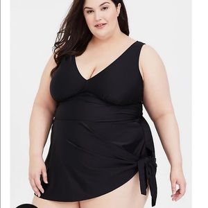 great condition size 5 black swim dress